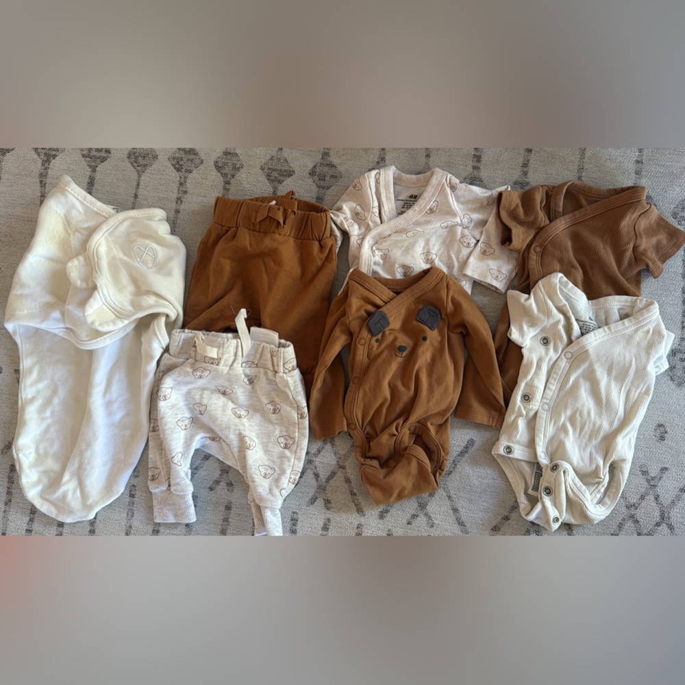 Neutral Color Premie Outfits